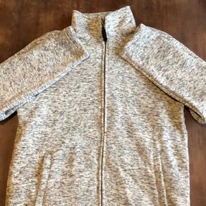 Super soft Polo zip up